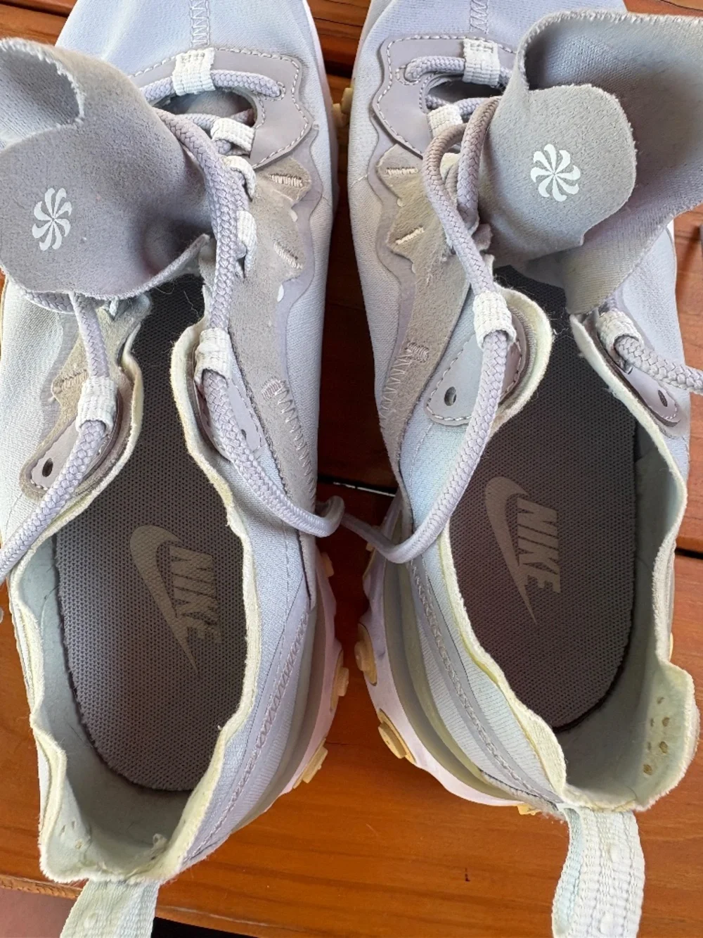 Nike React Element Gray Sneakers in Size 8.5